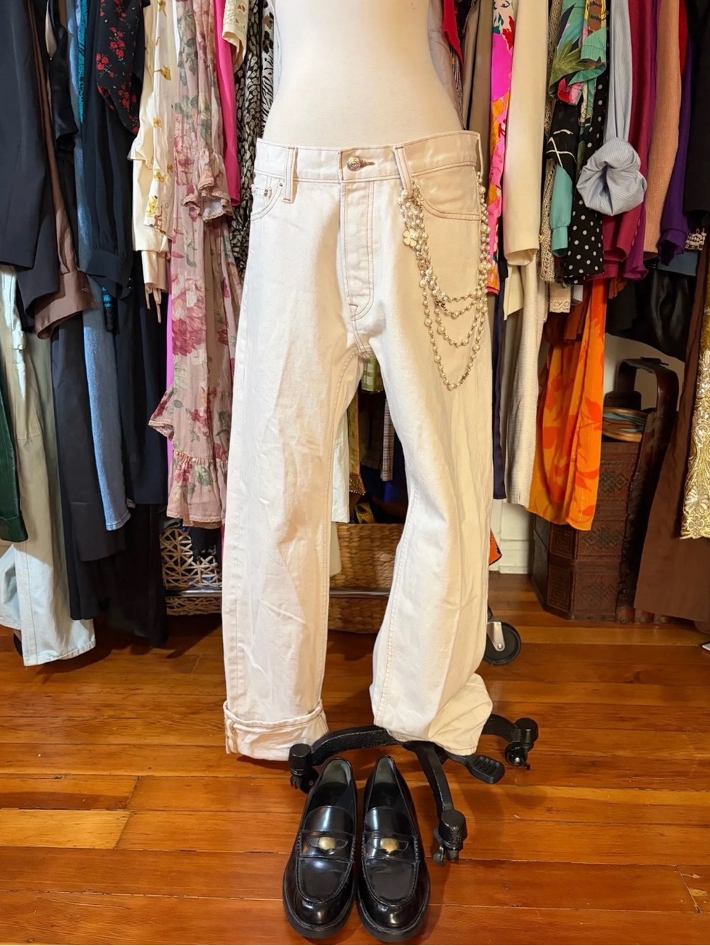Pre-Owned Calvin Klein Denim Jeans ~ Button Fly